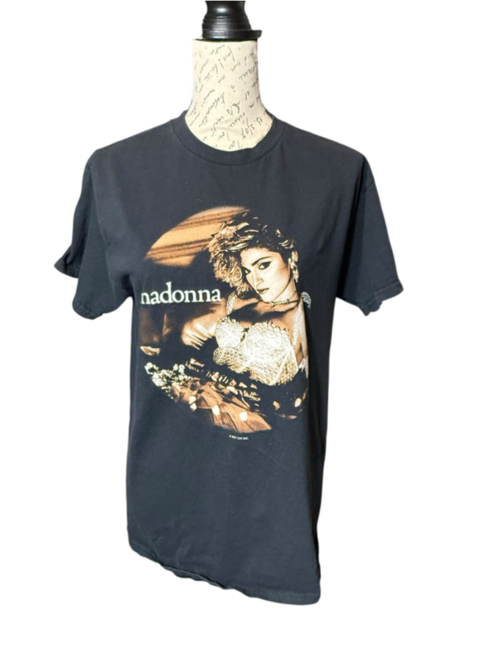 Madonna The Celebration Tour Concert Graphic Tee Black Size S
